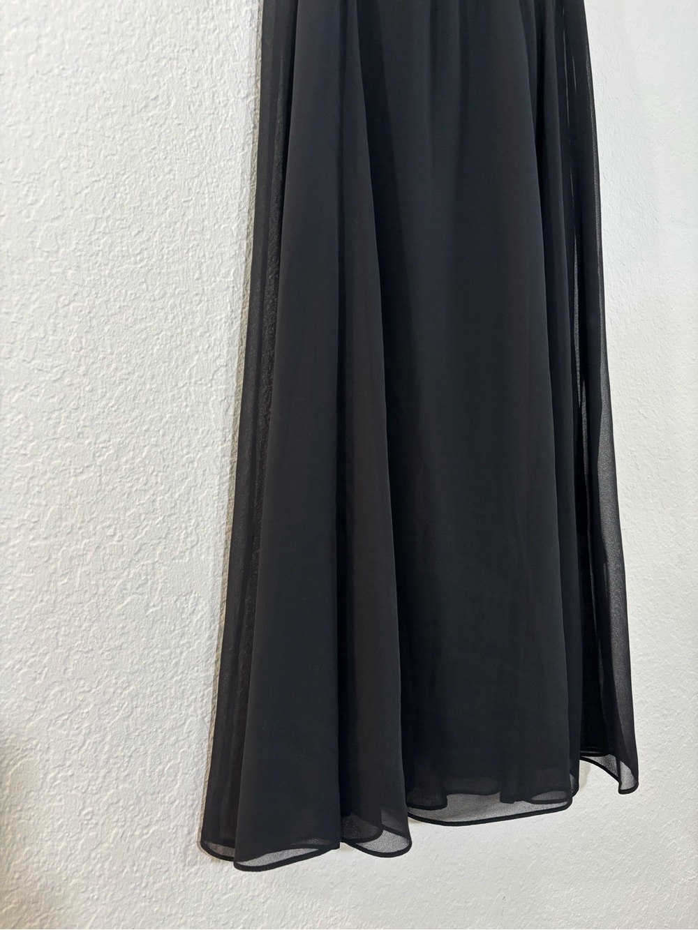 NWT Anne Klein Black Sleeveless Midi Dress with V-Neck Size XS Extra Small - Picture 6 of 11
